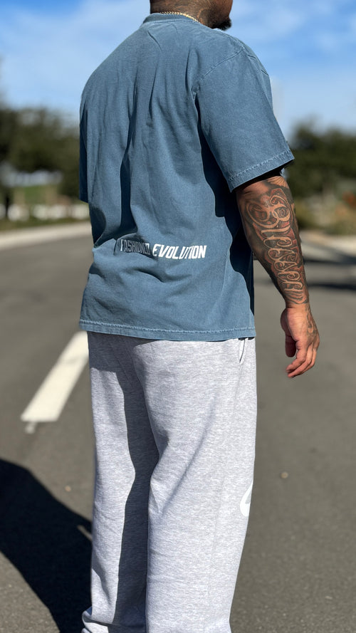 Vintage Blue Washed Tee